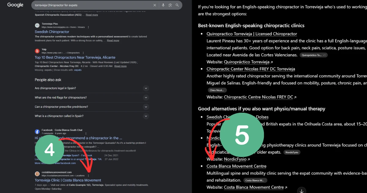 Google pagina 1 bewijs